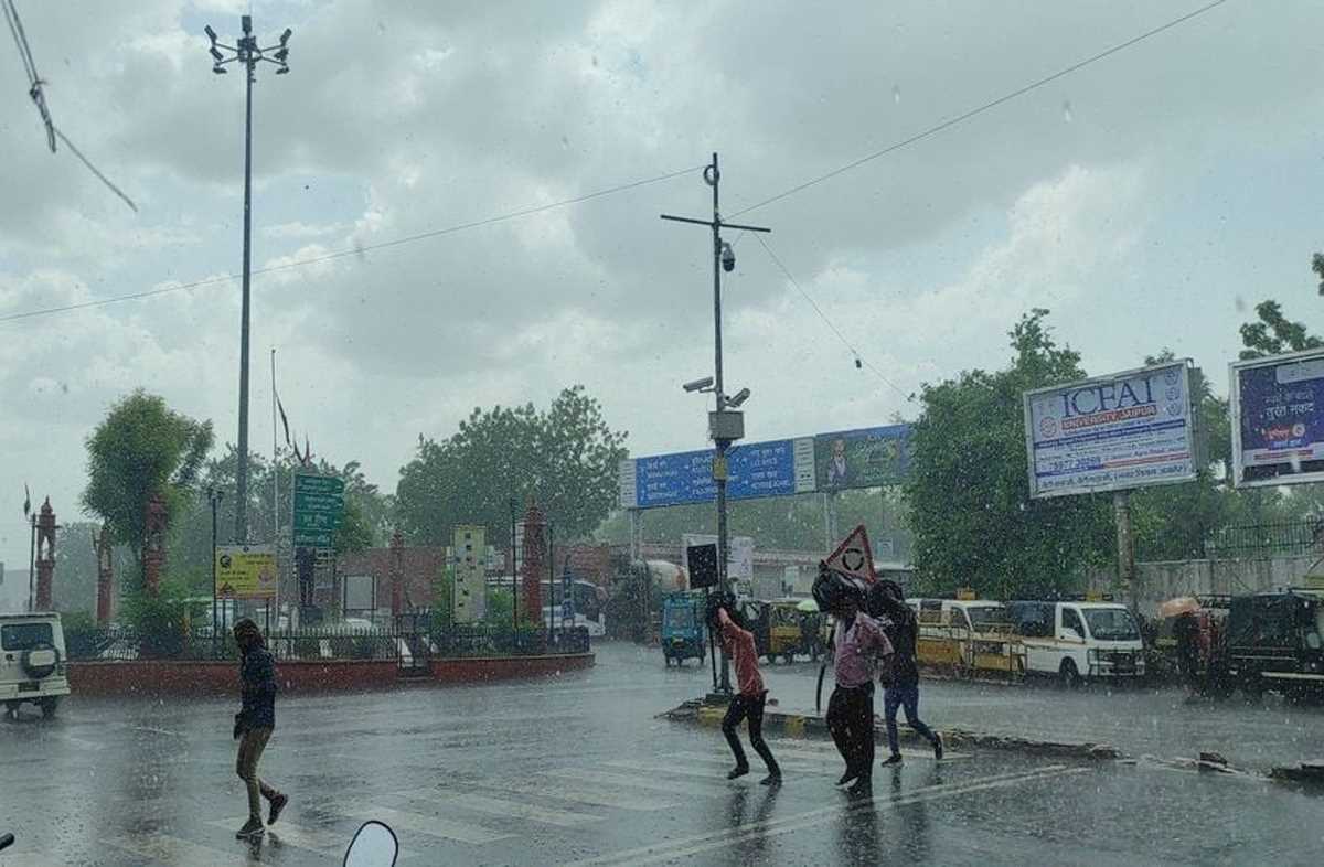 अजमेर में बिपरजाय चक्रवात से 93.01 मिमी बारिश